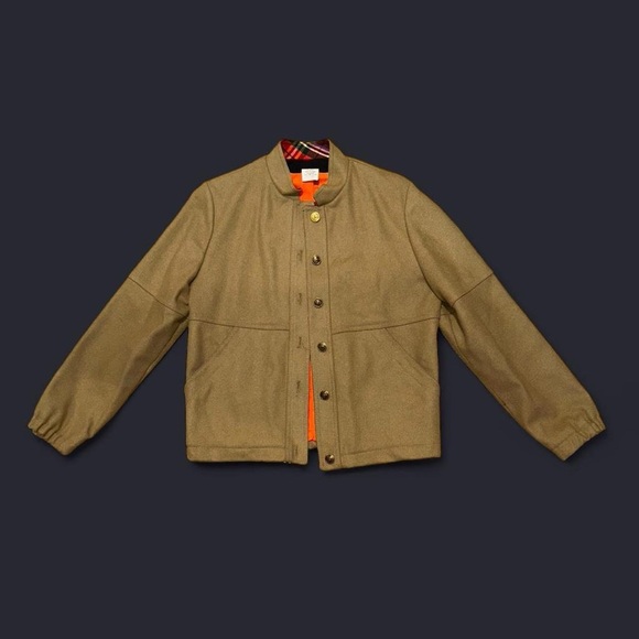 Vintage 50s Wool Field Jacket in Tan Women’s Size Small - Picture 2 of 8